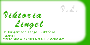 viktoria lingel business card